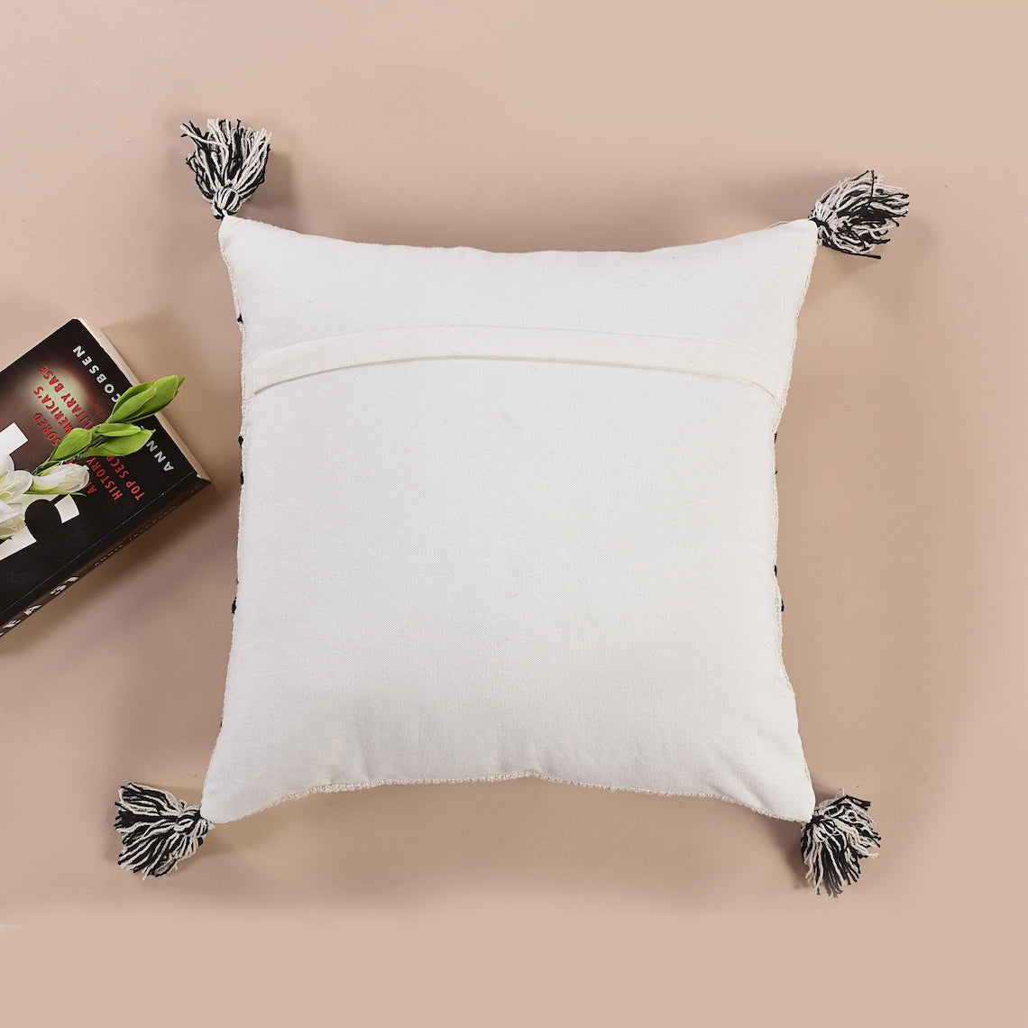 Desert Bloom Kantha Cushion